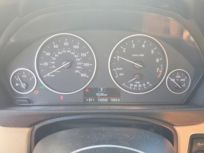 2014 BMW 3 series VIN WBA3B1C50EPV79717 COPART salvage auction — SIDE, CA - SALVAGE CERTIFICATE, sold $775 on 2026-07-22 (photo 9)
