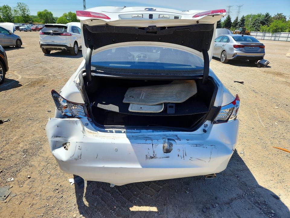 2011 Lexus ES VIN JTHBK1EG9B2432512 COPART salvage auction — REAR END, Il - Salvage Certificate, sold $2,650 on 2026-07-07 (photo 6)