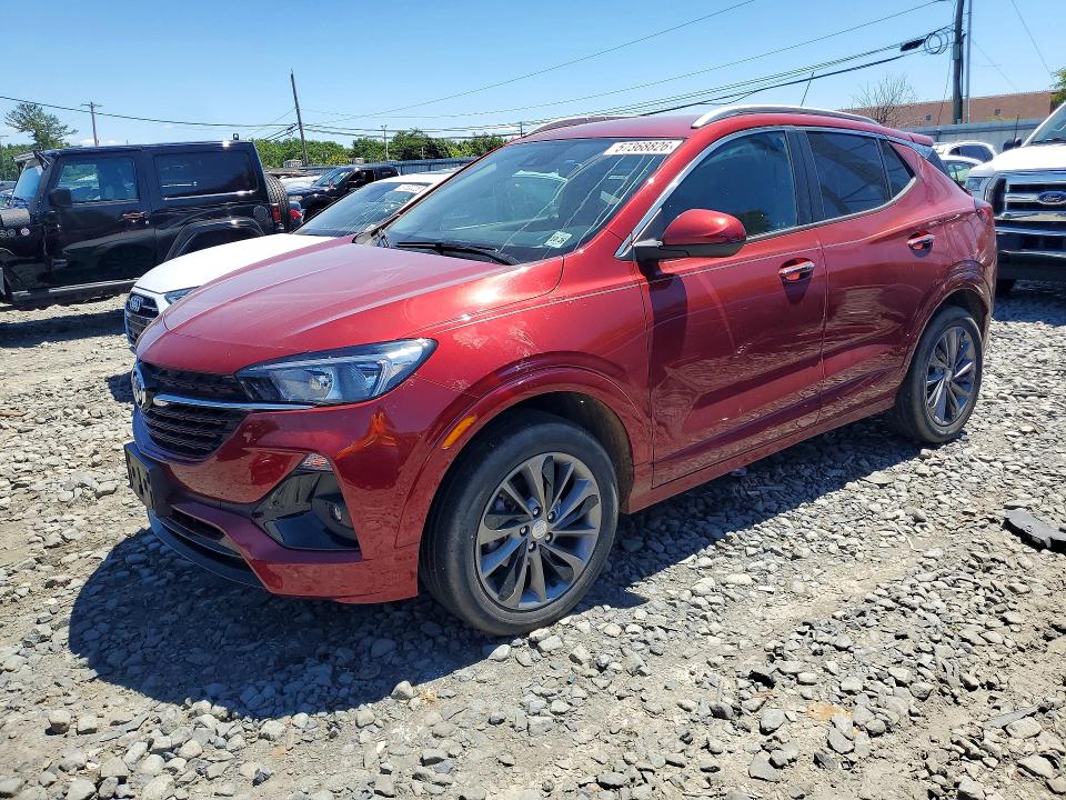 2022 Buick Encore VIN KL4MMCSL3NB026371 COPART salvage auction — REAR END, Nj - Cert Of Title-Salvage, sold $2,650 on 2026-07-20 (photo 1)
