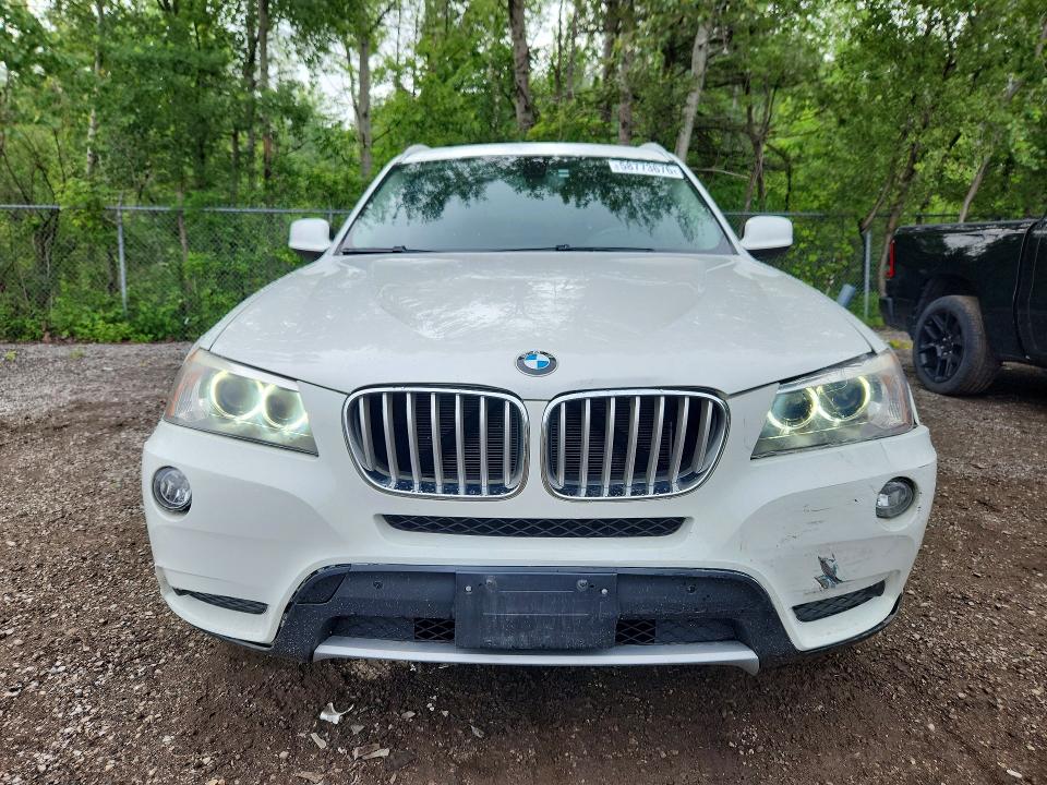 2014 BMW X3 VIN 5UXWX9C59E0D15728 COPART salvage auction — FRONT END, On - Permit Salvage, sold $1,550 on 2026-07-14 (photo 5)