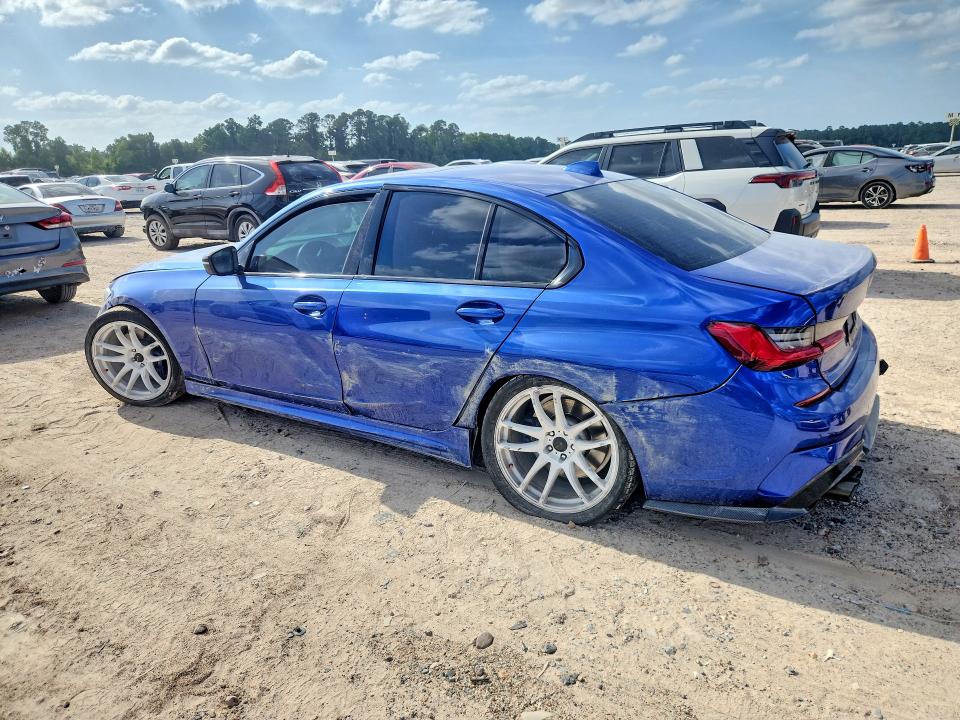 2020 BMW 3er VIN 3MW5U7J07L8B27241 COPART salvage auction — SIDE, Tx - Salvage Vehicle Title, sold $12,800 on 2026-08-25 (photo 2)