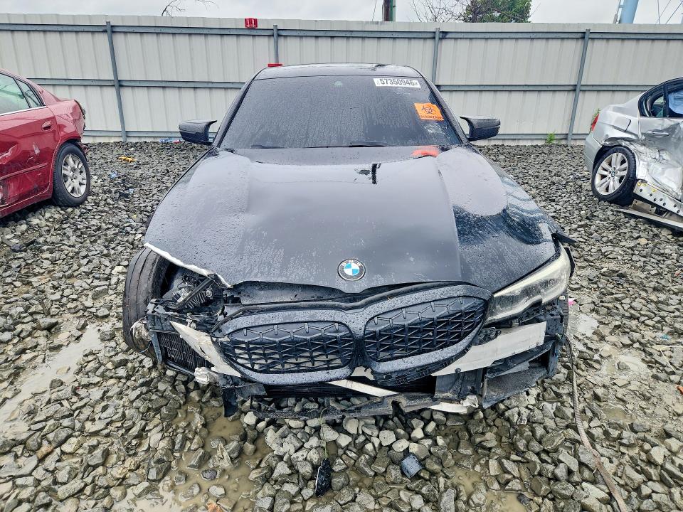 2021 BMW M3 VIN 3MW5U7J00M8B54475 COPART salvage auction — FRONT END, Va - Dealer Only Clean Title (P), sold $13,300 on 2026-07-28 (photo 5)