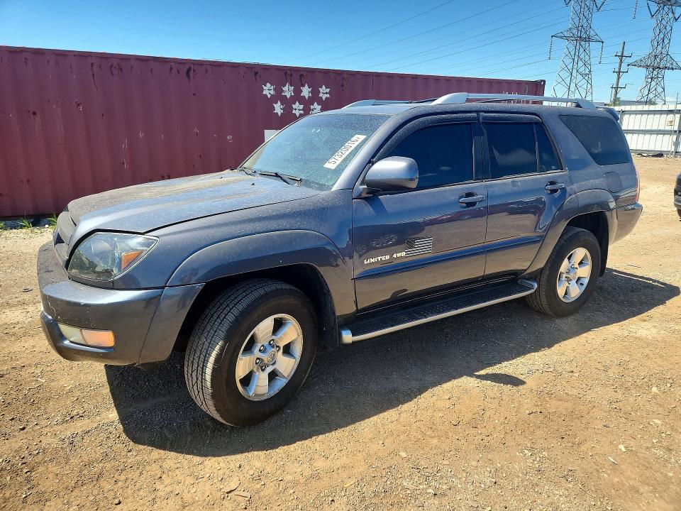 2003 Toyota 4runner VIN JTEBT17R230017618 COPART salvage auction — UNDERCARRIAGE, Il - Salvage Certificate, sold $2,800 on 2026-07-30 (photo 1)