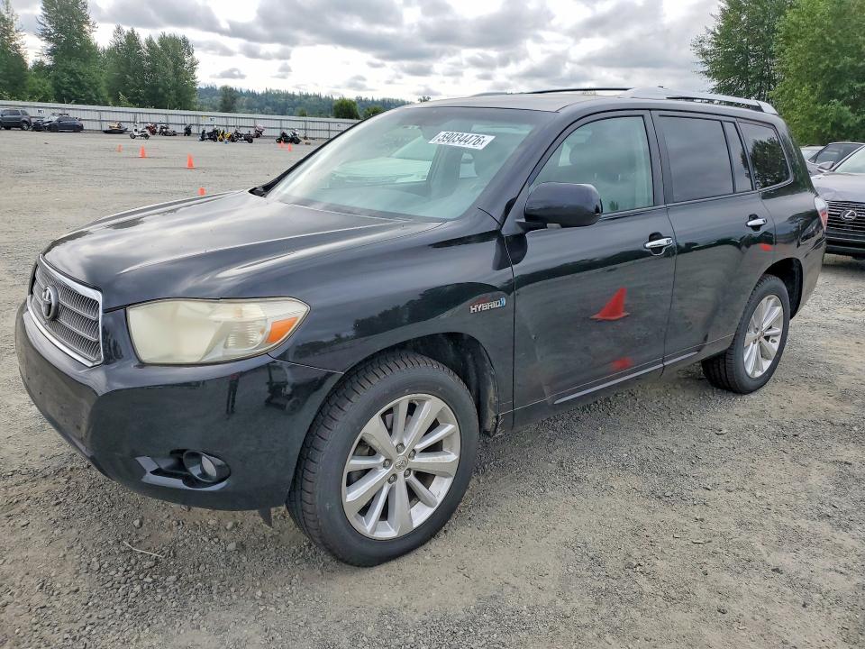 2010 Toyota Highlander hybrid VIN JTEJW3EHXA2040610 COPART salvage auction — PARTIAL REPAIR, WA - VEHICLE CERT OF OWNERSHIP-TITL, sold $300 on 2026-07-27 (photo 1)