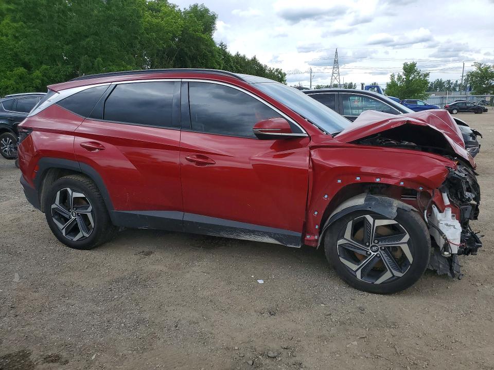 2022 Hyundai Tucson VIN KM8JCCA17NU083006 COPART salvage auction — FRONT END, ON - PERMIT SALVAGE, sold $175 on 2026-07-28 (photo 4)