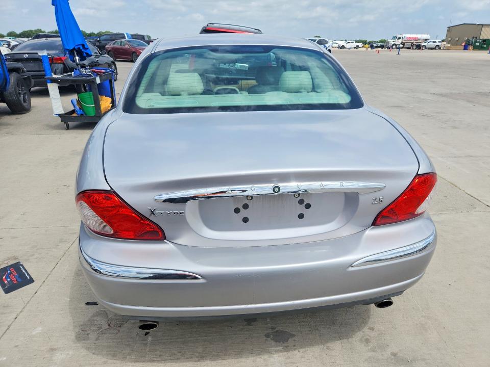2002 Jaguar X type VIN SAJEA51D72XC28562 COPART salvage auction — FRONT END, Tx - Salvage Vehicle Title, sold $425 on 2026-07-02 (photo 6)