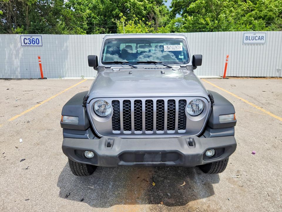 2020 Jeep Gladiator VIN 1C6HJTAG7LL108848 COPART salvage auction — HAIL, Mo - Certificate Of Title, sold $16,200 on 2026-07-02 (photo 5)