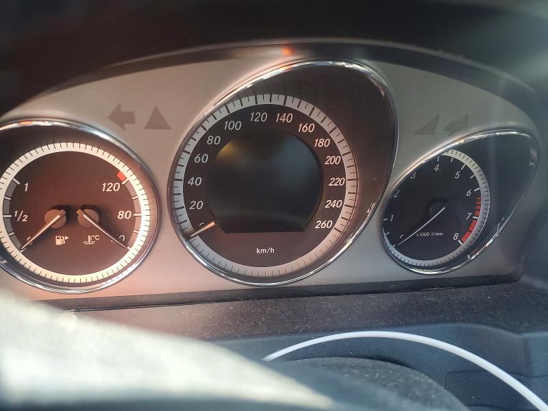 2009 Mercedes-benz C-klasse VIN WDDGF81X89F327057 COPART salvage auction — WATER/FLOOD, Qc - Irrecuperable, sold $650 on 2026-08-11 (photo 9)