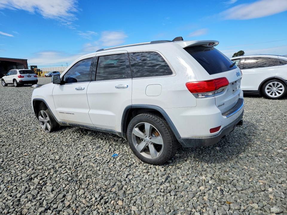 2014 Jeep Cherokee VIN 1C4RJFBGXEC518057 COPART salvage auction — FRONT END, Ca - Salvage Certificate, sold $3,100 on 2026-07-09 (photo 2)