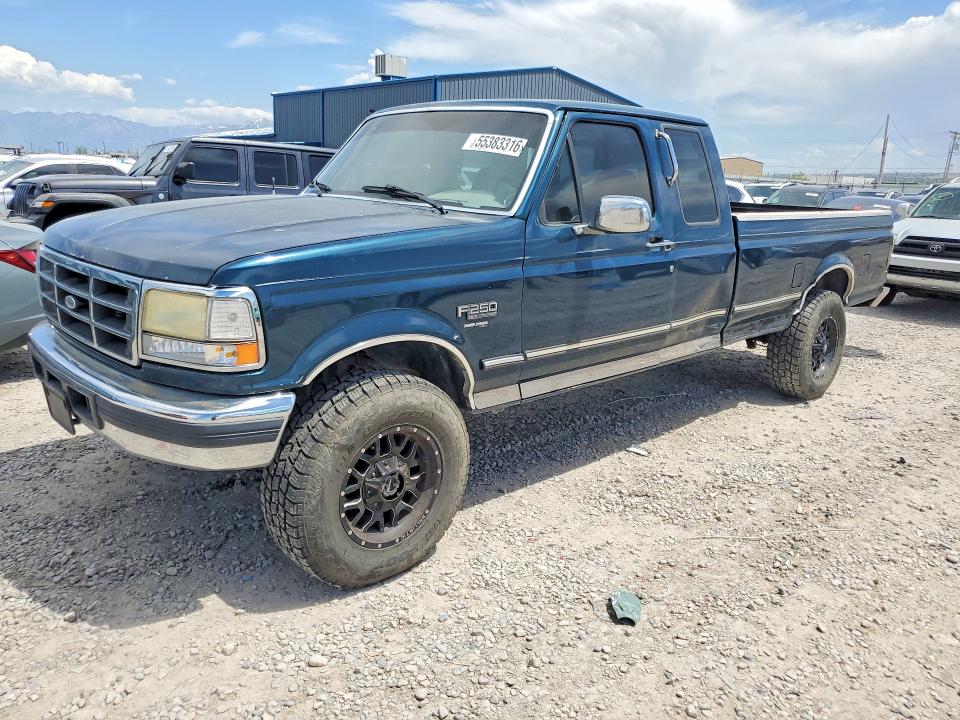 1996 Ford F250 VIN 1FTHX26F7TEB54394 — COPART salvage auction photo