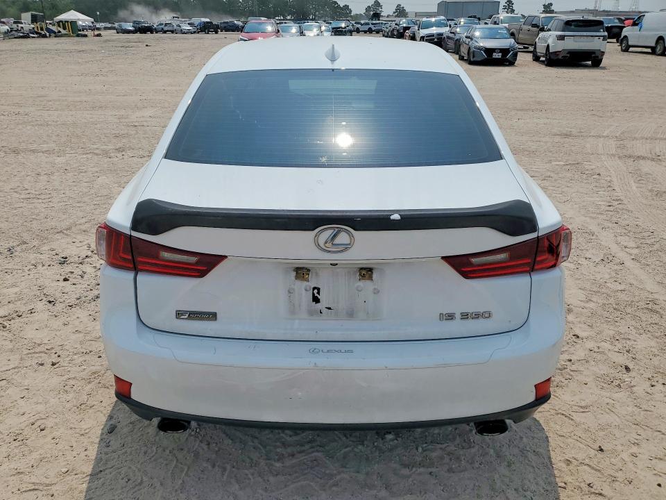 2015 Lexus Is VIN JTHBE1D2XF5021587 COPART salvage auction — FRONT END, Tx - Salvage Vehicle Title, sold $7,300 on 2026-07-28 (photo 6)