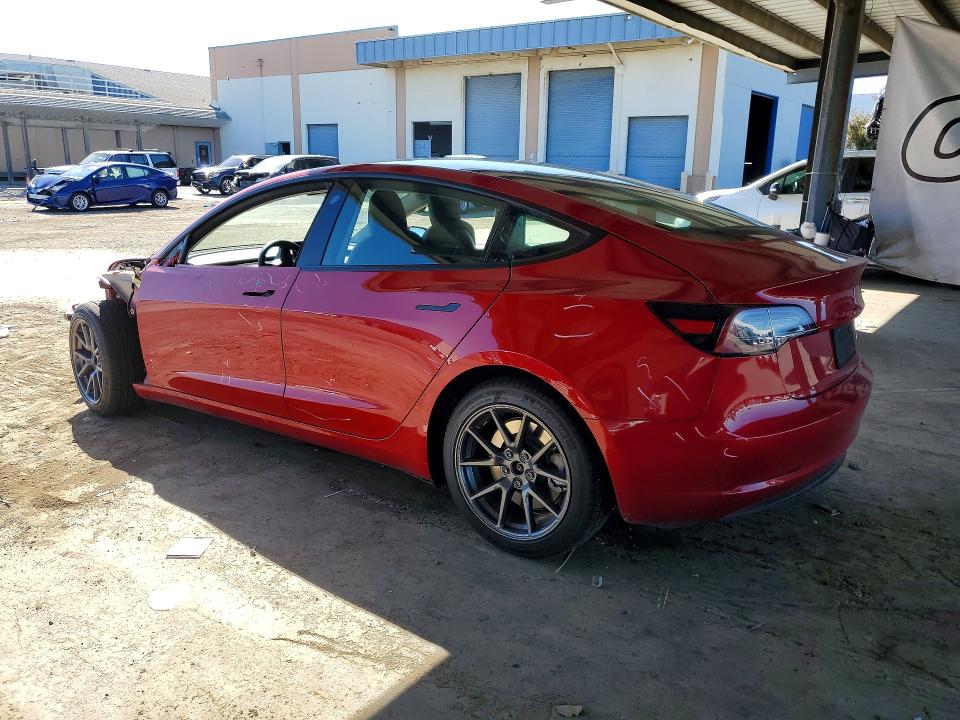 2021 Tesla Model 3 VIN 5YJ3E1EB3MF853014 COPART salvage auction — FRONT END, CA - SALVAGE CERTIFICATE, sold $8,200 on 2026-07-09 (photo 2)