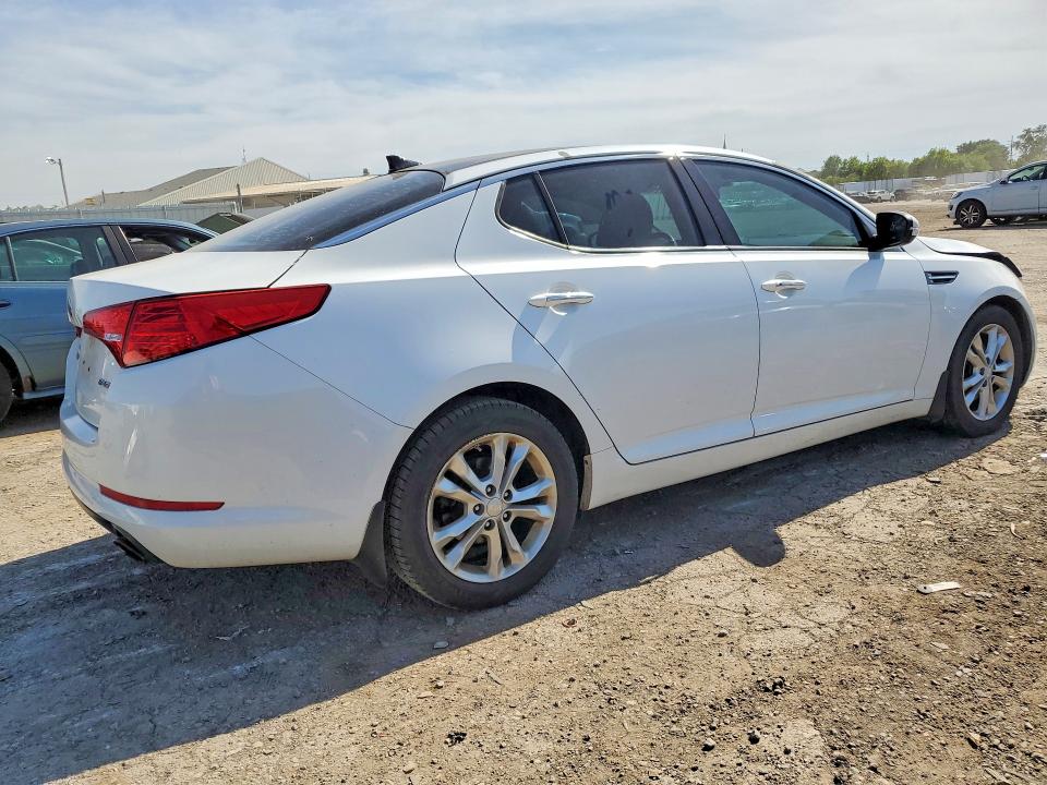 2013 Kia Optima VIN 5XXGN4A79DG180800 COPART salvage auction — FRONT END, In - Cert Of Title-Salvage Title, sold $550 on 2026-07-27 (photo 3)