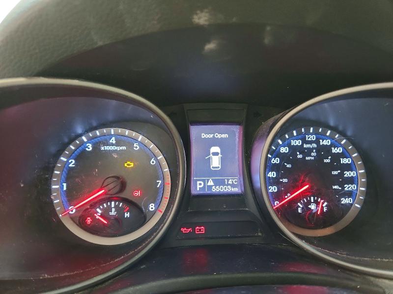 2015 Hyundai Santa fe VIN 5XYZUDLB1FG273919 COPART salvage auction — REAR END, Ab - Oop - Active, sold $3,750 on 2026-07-09 (photo 9)