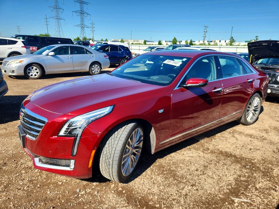 2017 Cadillac Ct6 VIN 1G6KH5R60HU148906 COPART salvage auction — SIDE, Il - Salvage Certificate, sold $9,000 on 2026-07-14 (photo 1)