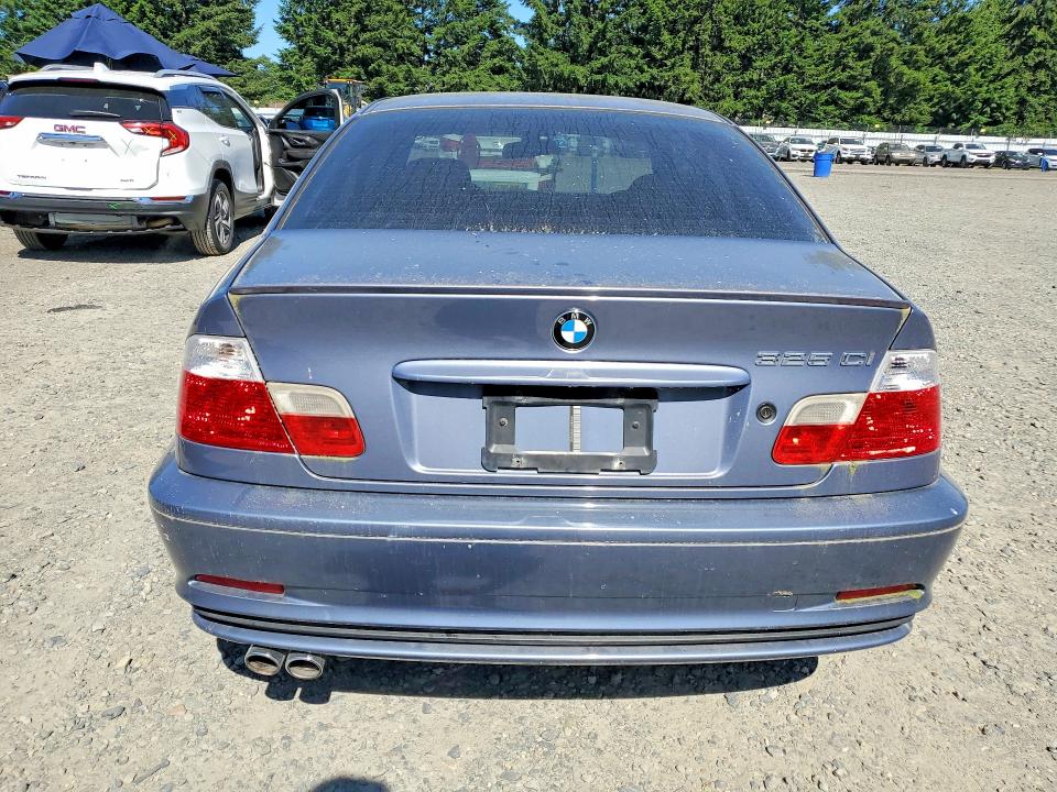 2003 BMW 3 series VIN WBABN73463PJ16216 COPART salvage auction — FRONT END, WA - VEHICLE CERT OF OWNERSHIP-TITL, sold $575 on 2026-08-11 (photo 6)