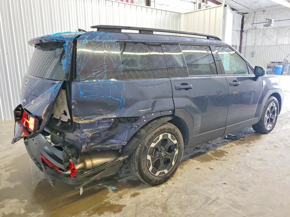 2025 Hyundai Santa fe VIN 5NMP24GL4SH081135 COPART salvage auction — REAR END, Nc - Dealer Only Clean Title, sold $8,200 on 2026-07-07 (photo 3)