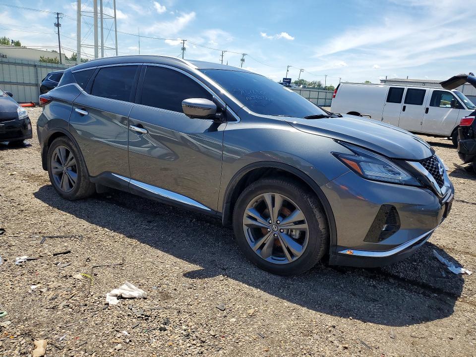 2020 Nissan Murano VIN 5N1AZ2DS2LN132570 COPART salvage auction — VANDALISM, IL - SALVAGE CERTIFICATE, sold $7,800 on 2026-07-15 (photo 4)