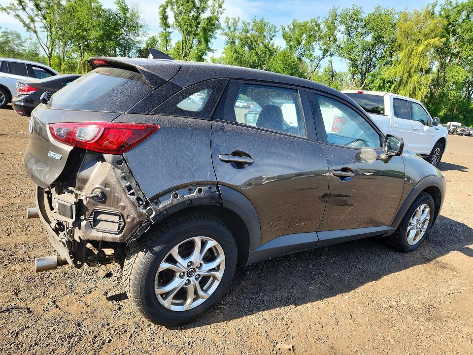 2016 Mazda Cx-3 VIN JM1DKBC73G0126489 COPART salvage auction — REAR END, Ct - Cert Of Title-Salvage, sold $3,200 on 2026-07-07 (photo 3)