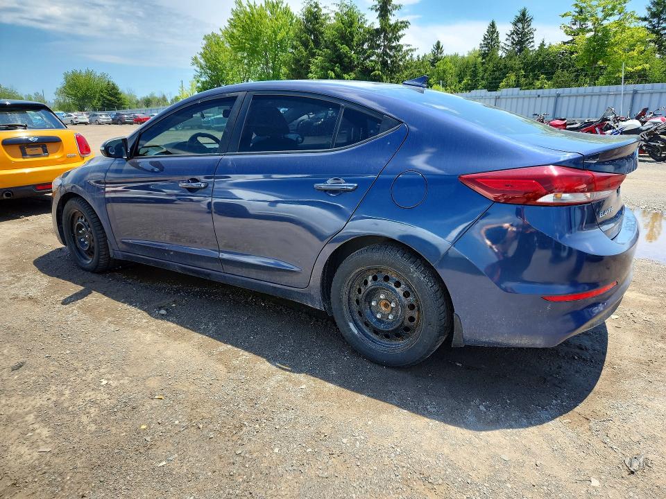 2017 Hyundai Elantra VIN KMHD84LF9HU426951 COPART salvage auction — REAR END, On - Permit No Brand - Unfit, sold $2,250 on 2026-07-07 (photo 2)