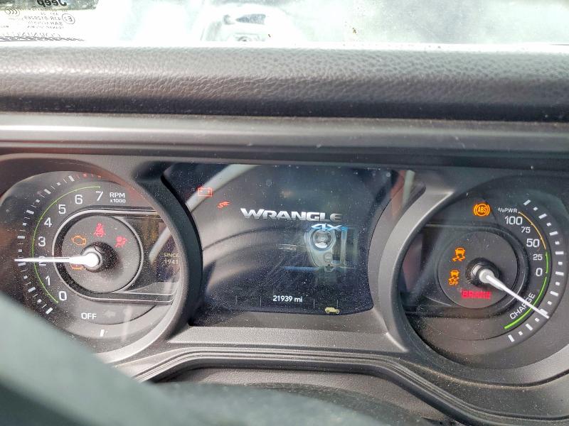 2024 Jeep Wrangler / VIN 1C4RJXN66RW203494 COPART salvage auction — FRONT END, CA - SALVAGE CERTIFICATE, sold $10,900 on 2026-07-31 (photo 9)
