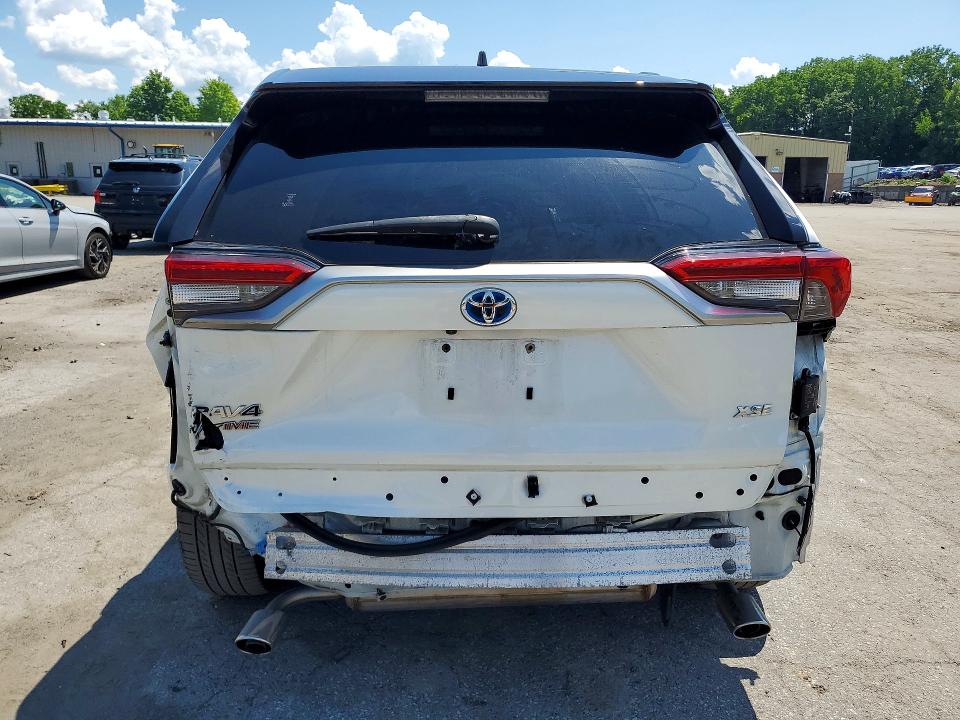 2022 Toyota Rav 4 VIN JTMEB3FV0ND077729 COPART salvage auction — REAR END, NY - MV-907A SALVAGE CERTIFICATE, sold $8,800 on 2026-07-30 (photo 6)