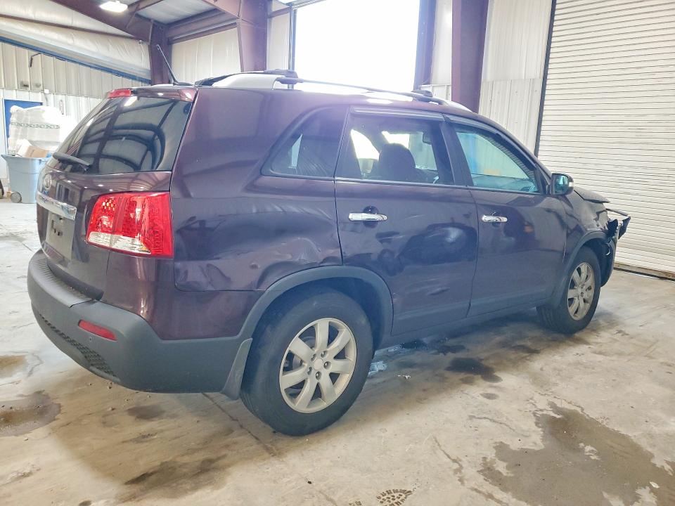 2011 Kia Sorento VIN 5XYKT3A16BG185774 COPART salvage auction — SIDE, PA - CERTIFICATE OF SALVAGE, sold $2,000 on 2026-07-15 (photo 3)