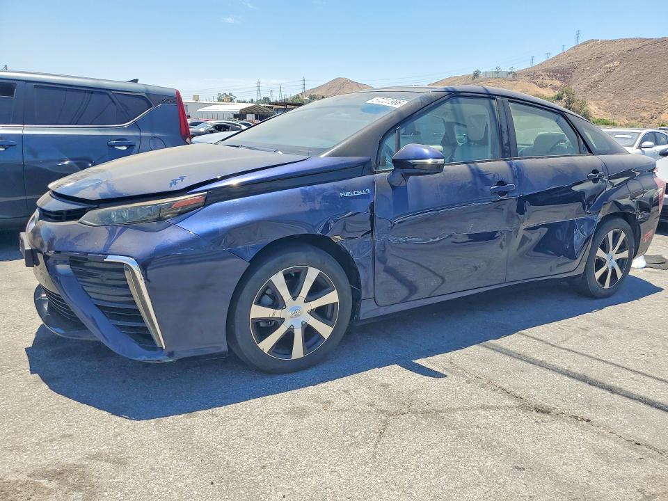 2018 Toyota Mirai VIN JTDBVRBD7JA004525 COPART salvage auction — SIDE, Ca - Salvage Certificate, sold $175 on 2026-07-02 (photo 1)