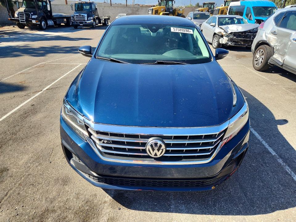 2020 Volkswagen Passat VIN 1VWMA7A3XLC016920 COPART salvage auction — UNDERCARRIAGE, CA - DIS/DLR/EXP ONLY CLEAN TITLE (P), sold $6,700 on 2026-07-07 (photo 5)