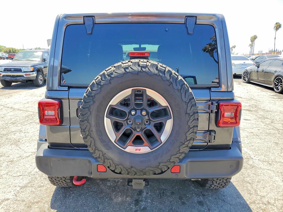 2018 Jeep Wrangler / VIN 1C4HJXFN1JW314556 COPART salvage auction — FRONT END, Ca - Salvage Certificate, sold $15,700 on 2026-07-31 (photo 6)