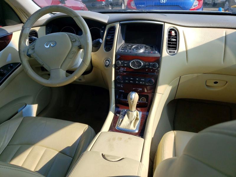 2010 Infiniti Ex35 VIN JN1AJ0HR2AM750517 COPART salvage auction — MINOR DENT/SCRATCHES, CT - CERTIFICATE OF TITLE, sold $500 on 2026-07-07 (photo 8)