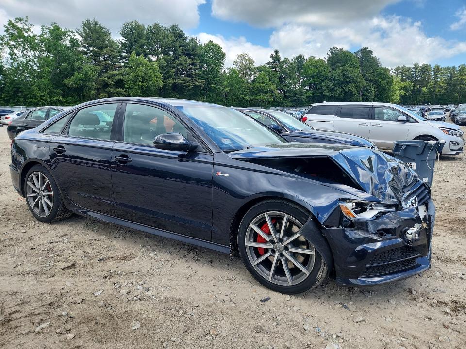 2018 Audi A6 VIN WAUF3AFC7JN108741 COPART salvage auction — FRONT END, Ma - Cert Of Title-Salvage, sold $4,600 on 2026-07-30 (photo 4)