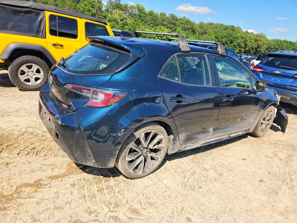2019 Toyota Corolla VIN JTNK4RBE4K3045692 COPART salvage auction — FRONT END, Md - Cert Of Salvage < 75% Damage, sold $3,650 on 2026-07-14 (photo 3)