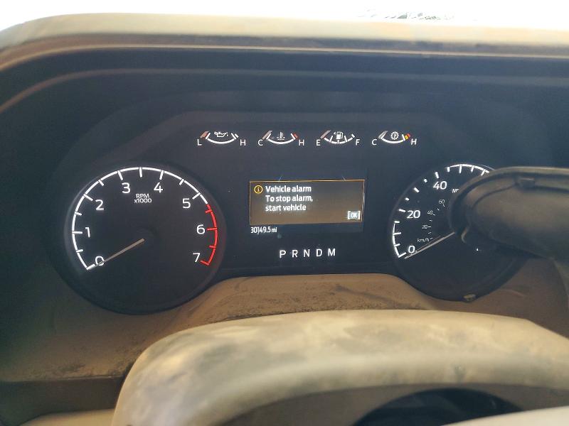 2025 Ford F350 VIN 1FT8W3DN4SED40203 COPART salvage auction — FRONT END, Tx - Salvage Vehicle Title, sold $9,100 on 2026-07-24 (photo 9)
