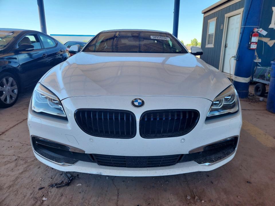 2017 BMW 6er VIN WBA6H5C5XHGJ88257 COPART salvage auction — REAR END, Az - Cert Of Title - Salvage, sold $375 on 2026-07-28 (photo 5)