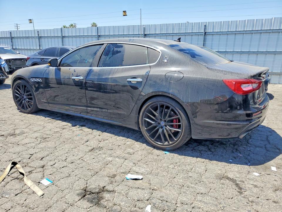 2017 Maserati Quattroporte VIN ZAM56RPS4H1235504 COPART salvage auction — MINOR DENT/SCRATCHES, Ca - Dis/Dlr/Exp Only Clean Title, sold $7,100 on 2026-07-09 (photo 2)