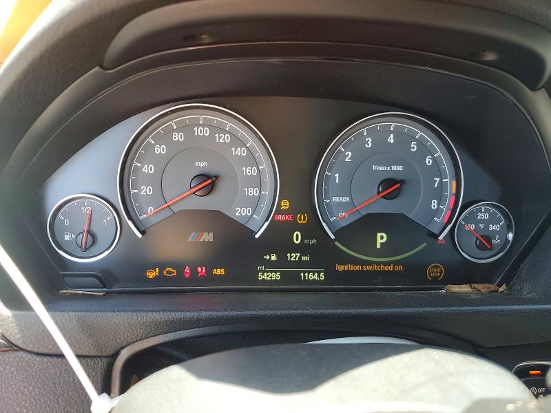 2015 BMW VIN WBS3R9C58FK330070 COPART salvage auction — SIDE, Ca - Non-Repairable Vehicle Cert, sold $12,900 on 2026-07-24 (photo 9)