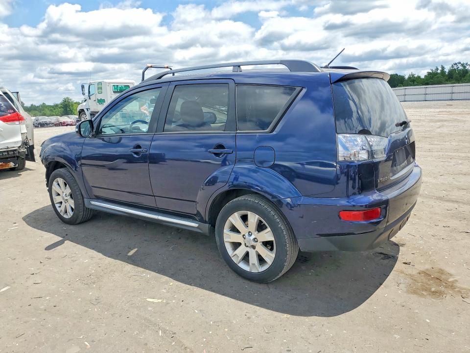 2013 Mitsubishi Outlander VIN JA4JT3AW4DU002455 COPART salvage auction — FRONT END, Va - Cert Of Title - Salvage, sold $225 on 2026-07-08 (photo 2)
