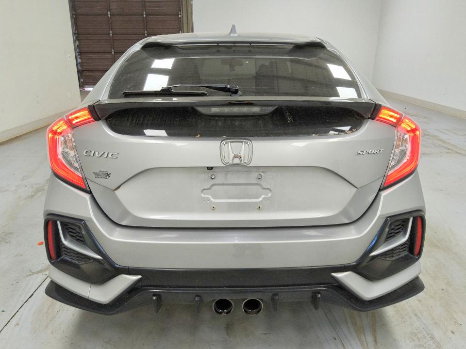 2021 Honda Civic VIN SHHFK7H45MU218509 COPART salvage auction — FRONT END, FL - CERT OF TITLE-REBUILT, sold $5,600 on 2026-07-07 (photo 6)