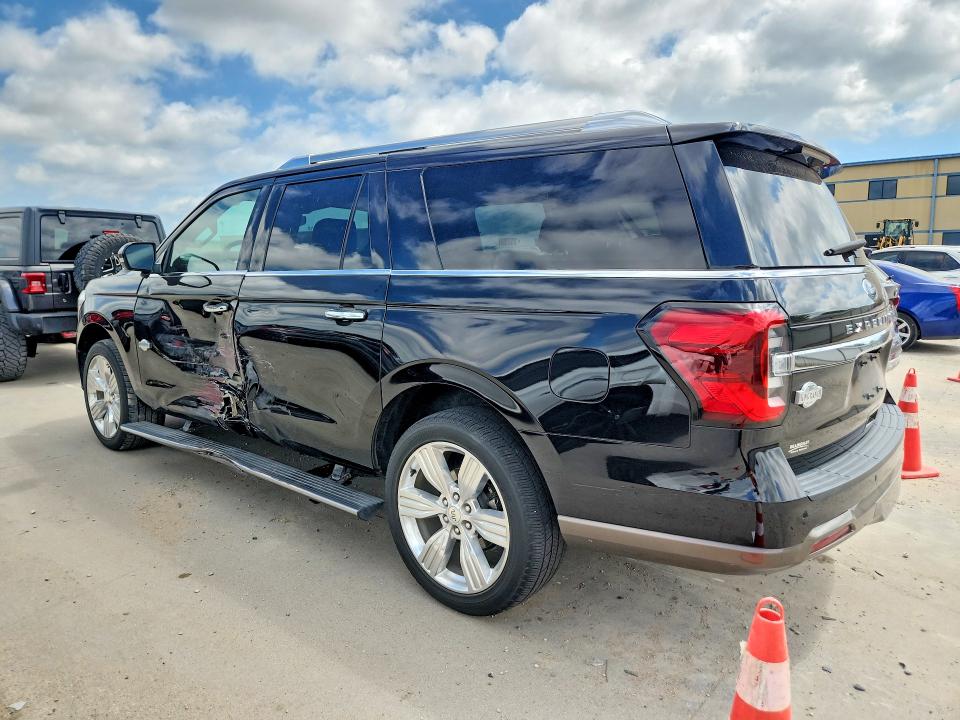 2022 Ford Expedition VIN 1FMJK1PT2NEA56788 COPART salvage auction — SIDE, TX - SALVAGE VEHICLE TITLE, sold $30,500 on 2026-10-01 (photo 2)