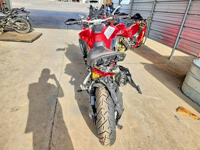 2022 Ducati Multistrada VIN ZDMAALVW6NB012976 COPART salvage auction — FRONT END, Tx - Salvage Vehicle Title, sold $1,600 on 2026-07-30 (photo 4)