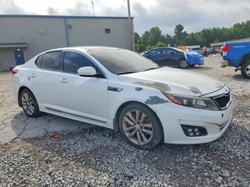2015 Kia Optima VIN 5XXGR4A65FG360564 COPART salvage auction — REAR END, Ms - Certificate Of Title, sold $550 on 2026-07-24 (photo 4)