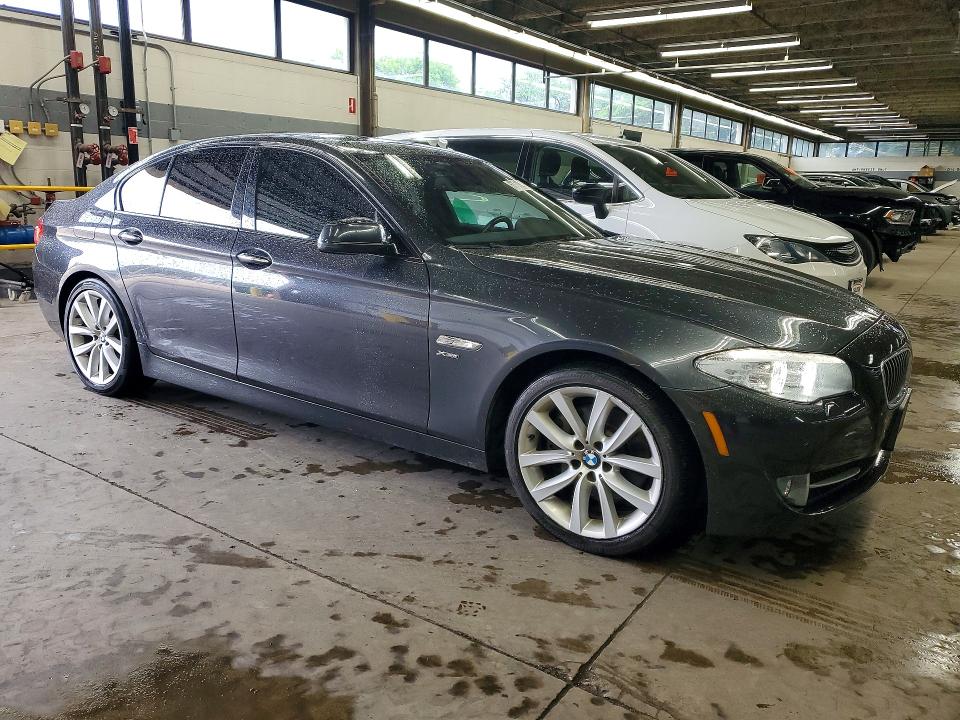 2011 BMW 5 series VIN WBAFU7C59BC873209 COPART salvage auction — MECHANICAL, Il - Certificate Of Title, sold $625 on 2026-07-06 (photo 4)