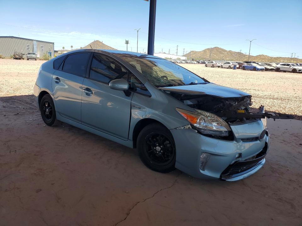 2015 Toyota Prius VIN JTDKN3DU5F1946056 COPART salvage auction — FRONT END, Az - Cert Of Title - Salvage, sold $1,600 on 2026-07-14 (photo 4)