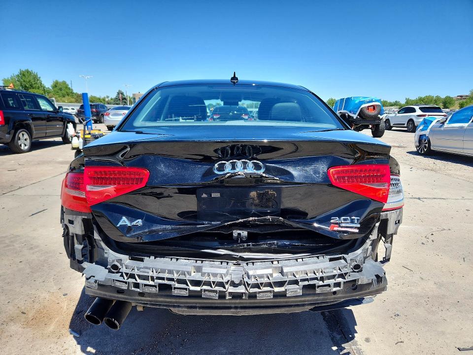 2015 Audi A4 VIN WAUBFAFL1FN000712 COPART salvage auction — SIDE, Co - Public - Salvage Title, sold $925 on 2026-07-29 (photo 6)