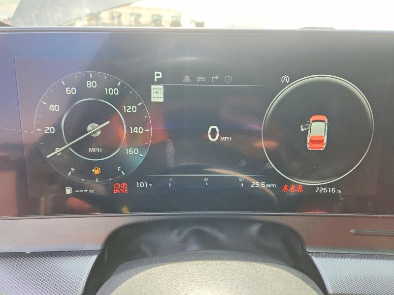 2023 Kia Sportage VIN 5XYK53AF9PG070731 COPART salvage auction — FRONT END, Ok - Cert Of Title-Salvage, sold $300 on 2026-07-31 (photo 9)
