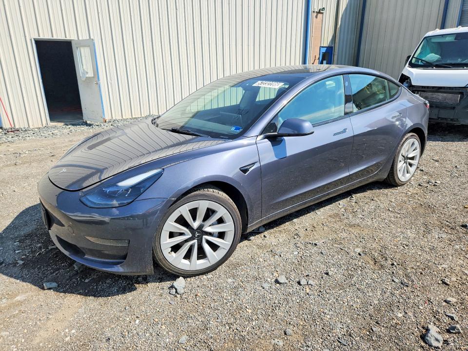 2023 Tesla Model 3 VIN 5YJ3E1EA7PF438354 COPART salvage auction — REAR END, Va - Cert Of Title - Salvage, sold $5,800 on 2026-07-06 (photo 1)