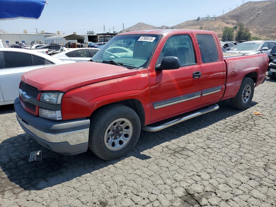 2005 Chevrolet Silverado 1500 VIN 2GCEC19V651274056 — COPART salvage auction photo