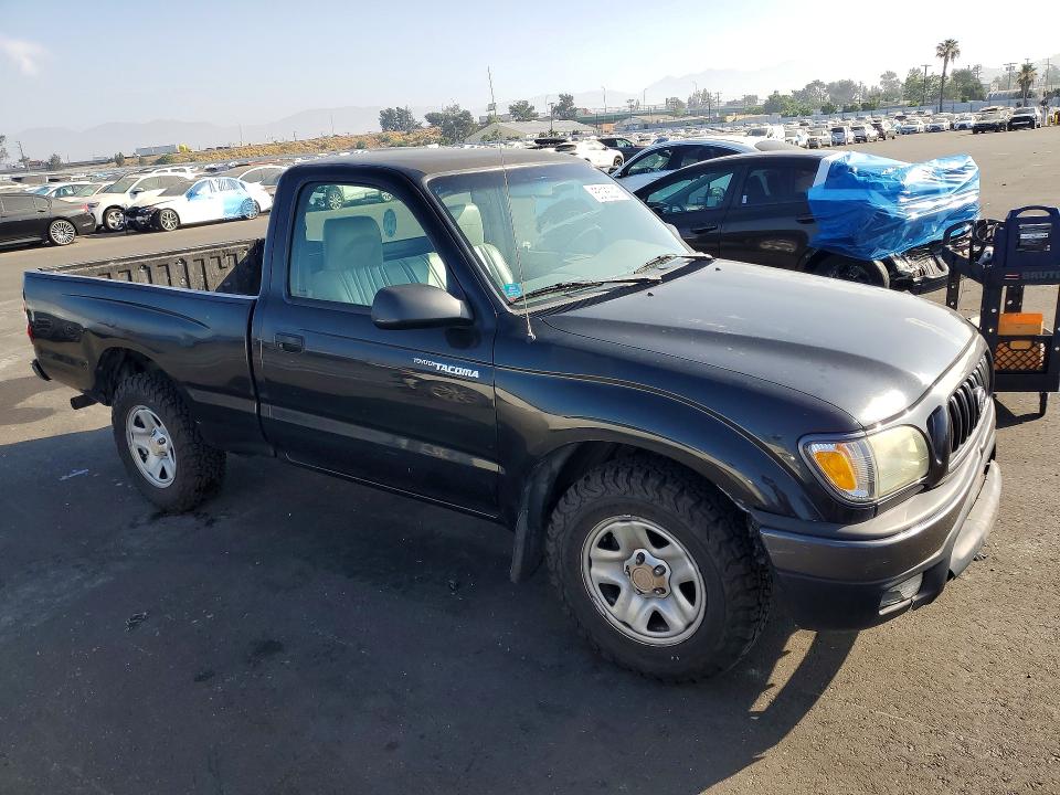 2004 Toyota Tacoma VIN 5TENL42N24Z433273 COPART salvage auction — FRONT END, Ca - Salvage Certificate, sold $2,350 on 2026-07-27 (photo 4)