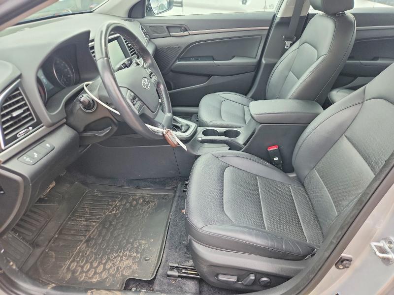 2017 Hyundai Elantra VIN KMHD84LFXHU260133 COPART salvage auction — REAR END, Wv - Salvage Certificate, sold $925 on 2026-07-28 (photo 7)